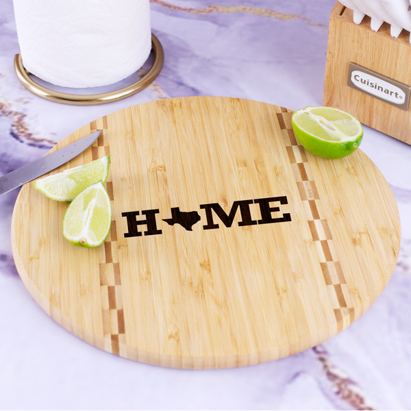 Home State Bamboo Cutting Board - In Context