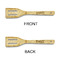 Home State Bamboo Slotted Spatulas - Double Sided - APPROVAL