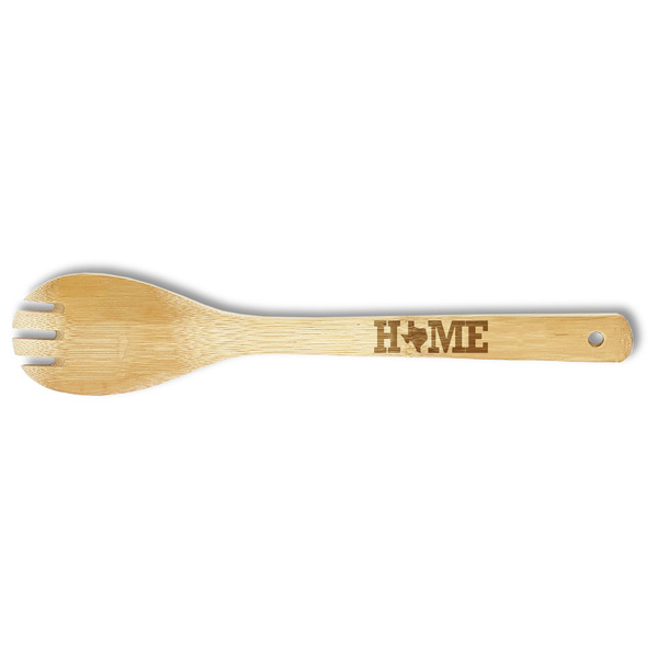 Custom Home State Bamboo Spork - Double Sided (Personalized)