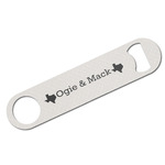 Home State Bar Bottle Opener - White w/ Name or Text