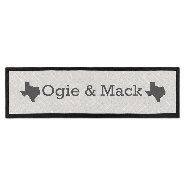 Custom Home State Bar Mat - Large (Personalized)