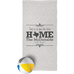 Home State Beach Towel (Personalized)