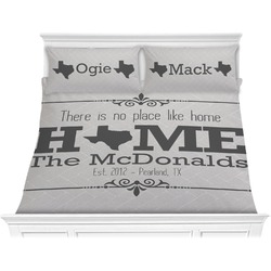 Home State Comforter Set - King (Personalized)