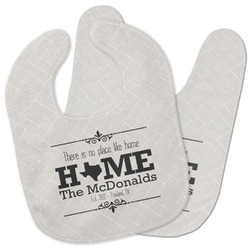 Home State Baby Bib w/ Name or Text