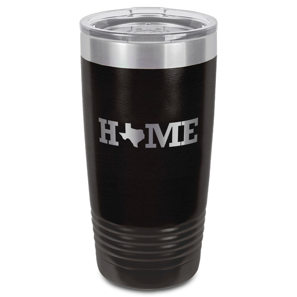 Home State Black Polar Camel Tumbler - 20oz - Front