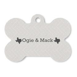 Home State Bone Shaped Dog ID Tag (Personalized)