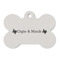 Home State Bone Shaped Dog ID Tag (Personalized)