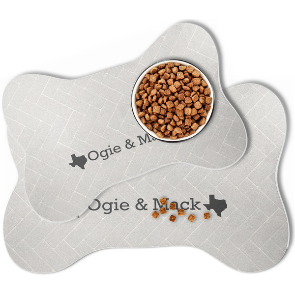 Home State Bone Shaped Dog Mats - MAIN
