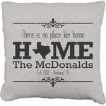 Home State Faux-Linen Throw Pillow 20" (Personalized)