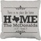 Home State Burlap Pillow (Personalized)