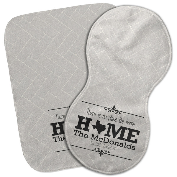 Custom Home State Burp Cloth (Personalized)
