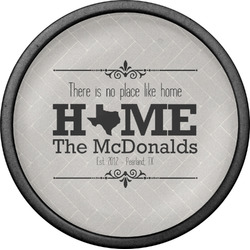 Home State Cabinet Knob (Black) (Personalized)