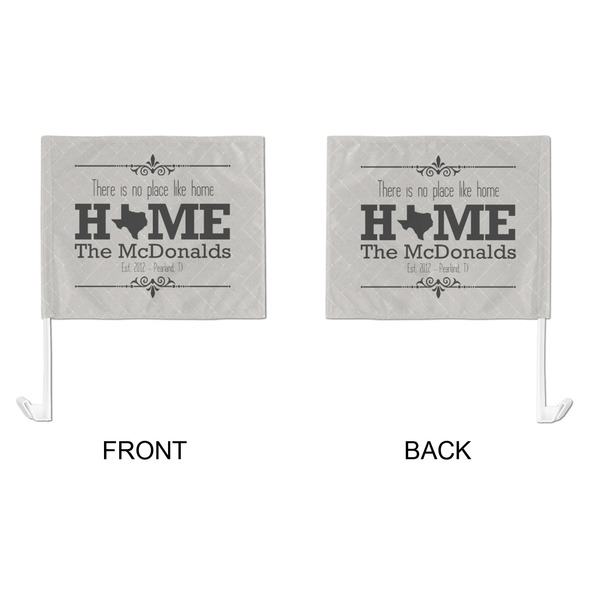 Home State Car Flag - Large - APPROVAL