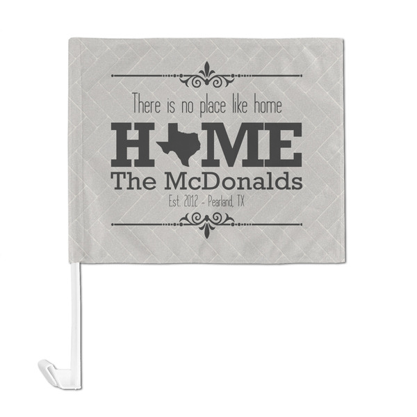 Home State Car Flag - Large - FRONT