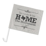 Home State Car Flag - Large (Personalized)