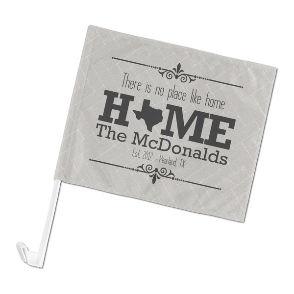 Custom Home State Car Flag (Personalized)