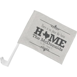 Home State Car Flag - Small w/ Name or Text