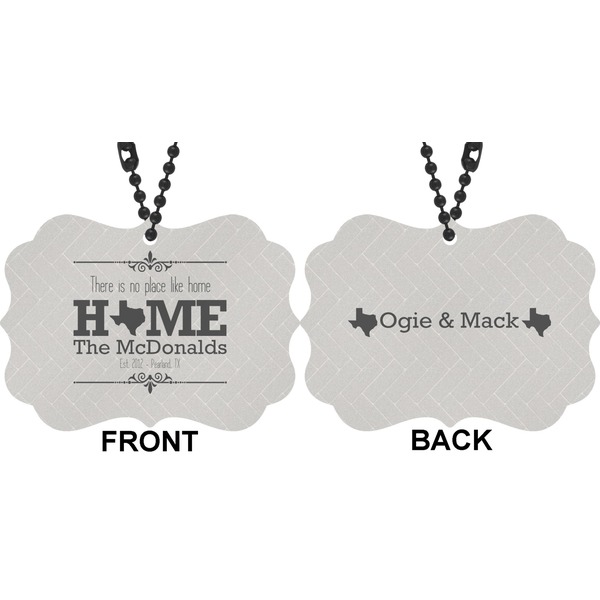 Home State Car Ornament (Approval)