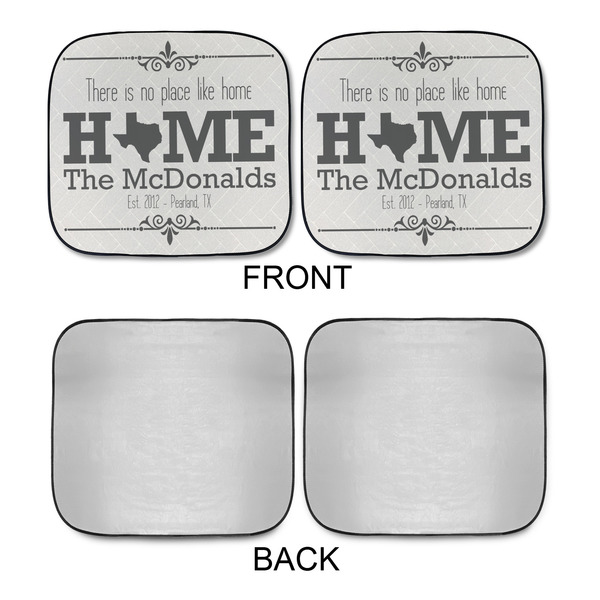 Home State Car Sun Shades - APPROVAL