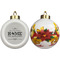 Home State Ceramic Christmas Ornament - Poinsettias (APPROVAL)