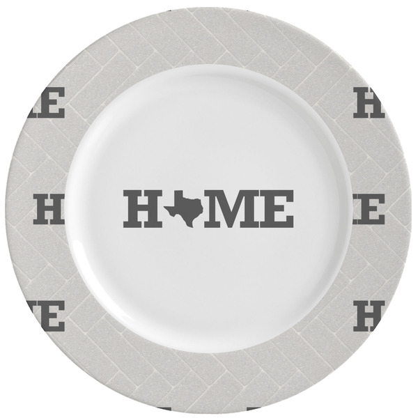 Custom Home State Ceramic Dinner Plates (Set of 4)