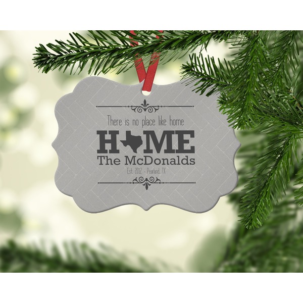 Home State Christmas Ornament (On Tree)