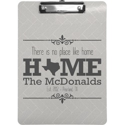 Home State Clipboard (Personalized)