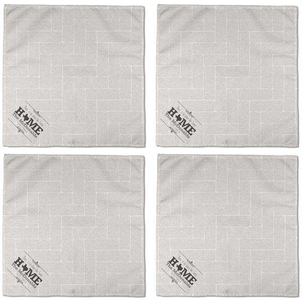 Home State Cloth Napkins - Personalized Dinner (APPROVAL) Set of 4