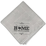 Home State Cloth Dinner Napkin - Single w/ Name or Text