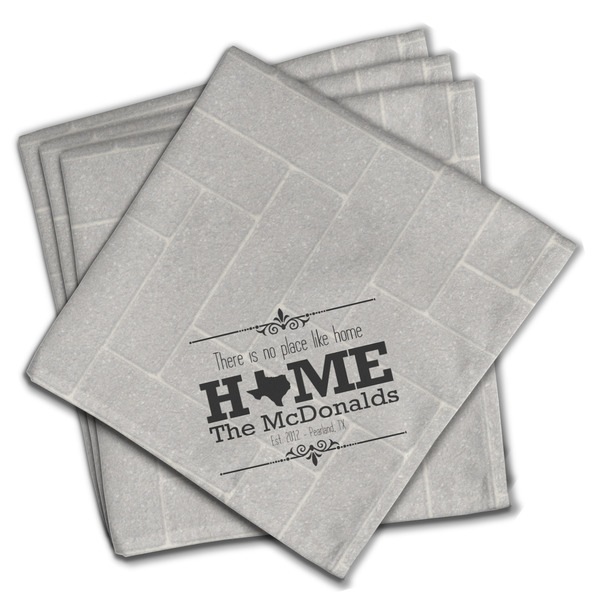 Custom Home State Cloth Napkins (Set of 4) (Personalized)