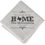 Home State Cloth Napkin w/ Name or Text