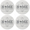 Home State Coaster Round Rubber Back - Apvl