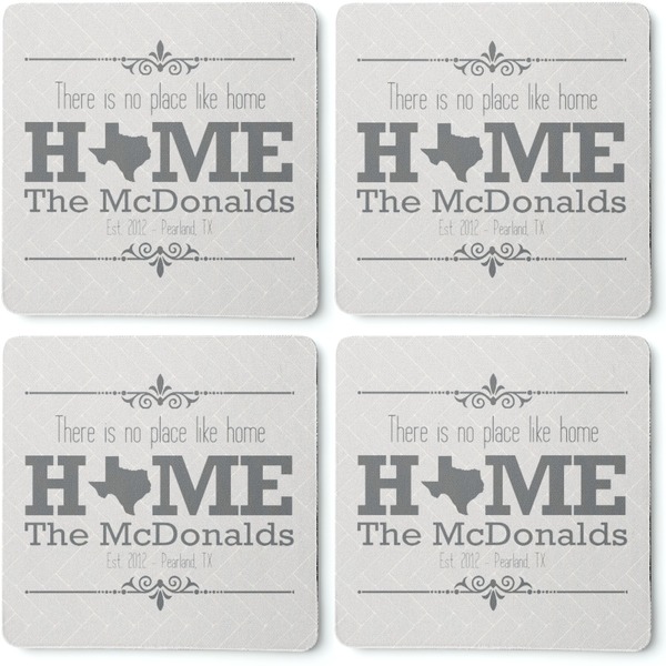 Home State Coaster Rubber Back - Apvl