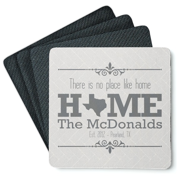 Home State Coaster Rubber Back - Main
