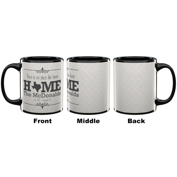 Home State Coffee Mug - 11 oz - Black APPROVAL
