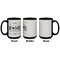 Home State Coffee Mug - 15 oz - Black APPROVAL