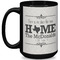 Home State Coffee Mug - 15 oz - Black Full