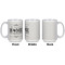Home State Coffee Mug - 15 oz - White APPROVAL