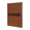 Home State Cognac Leatherette Journal - Main