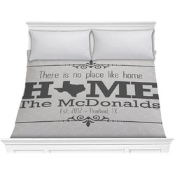 Home State Comforter - King (Personalized)