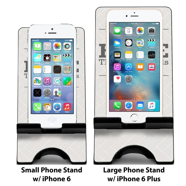 Home State Compare Phone Stand Sizes - with iPhones