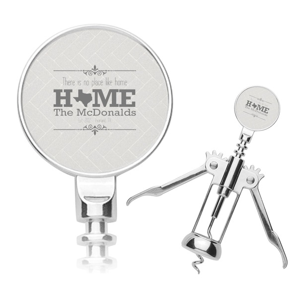 Custom Home State Corkscrew (Personalized)