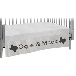 Home State Crib Skirt (Personalized)