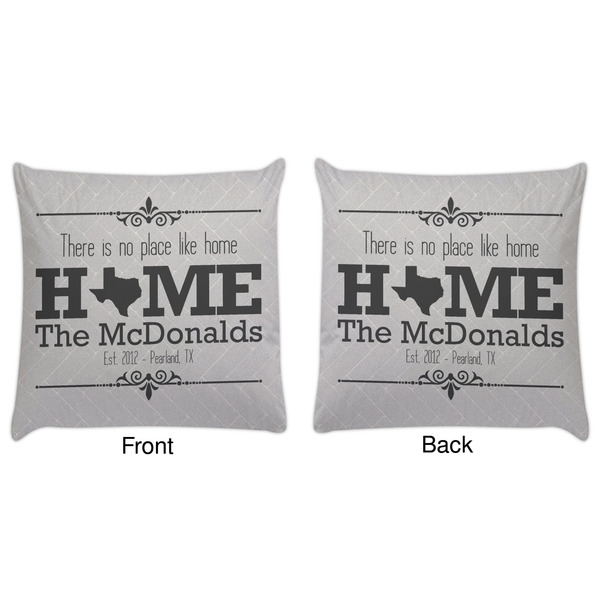 Home State Decorative Pillow Case - Approval