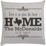 Home State Decorative Pillow Case (Personalized)