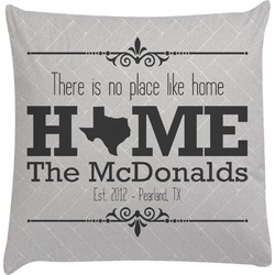 Home State Decorative Pillow Case (Personalized)