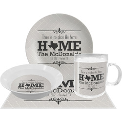 Home State Dinner Set - Single 4 Pc Setting w/ Name or Text