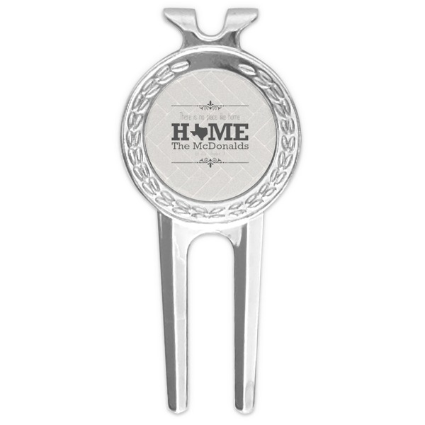 Custom Home State Golf Divot Tool & Ball Marker (Personalized)