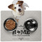 Home State Dog Food Mat - Medium LIFESTYLE