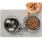 Home State Dog Food Mat - Small w/ Name or Text